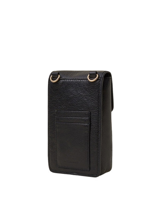 Faux Leather Crossbody Phone Bag with Card Slots – Compact Design