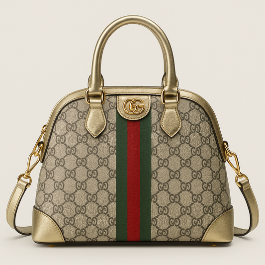 Women's Metallic Ophidia GG Motif Handbag